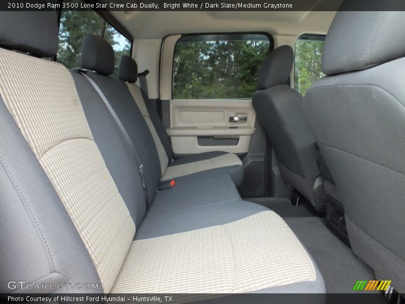 Bright White / Dark Slate/Medium Graystone 2010 Dodge Ram 3500 Lone Star Crew Cab Dually