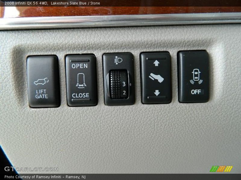 Lakeshore Slate Blue / Stone 2008 Infiniti QX 56 4WD