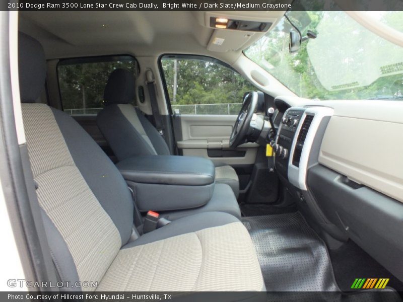 Bright White / Dark Slate/Medium Graystone 2010 Dodge Ram 3500 Lone Star Crew Cab Dually