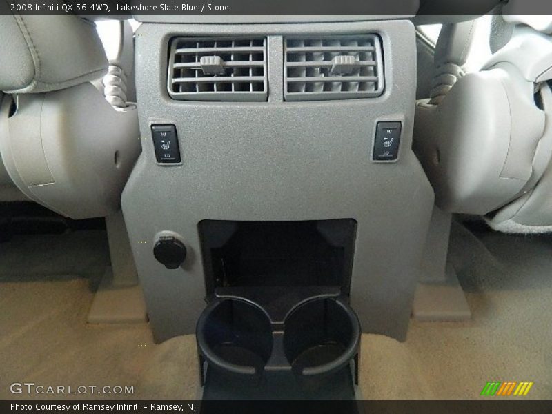 Lakeshore Slate Blue / Stone 2008 Infiniti QX 56 4WD