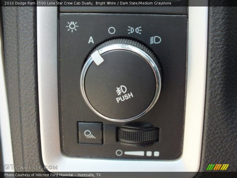 Controls of 2010 Ram 3500 Lone Star Crew Cab Dually