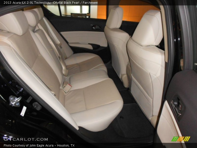 Rear Seat of 2013 ILX 2.0L Technology