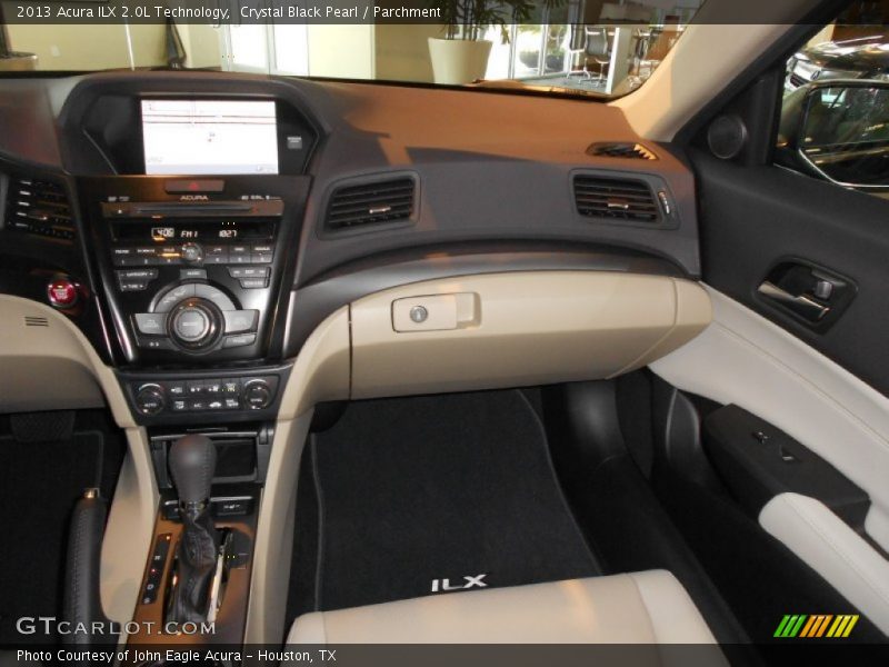 Crystal Black Pearl / Parchment 2013 Acura ILX 2.0L Technology
