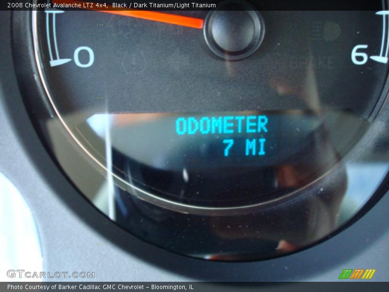 Black / Dark Titanium/Light Titanium 2008 Chevrolet Avalanche LTZ 4x4