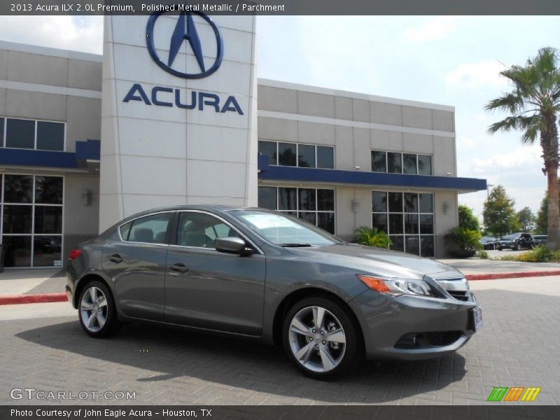 Polished Metal Metallic / Parchment 2013 Acura ILX 2.0L Premium