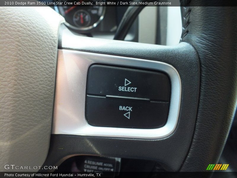Bright White / Dark Slate/Medium Graystone 2010 Dodge Ram 3500 Lone Star Crew Cab Dually