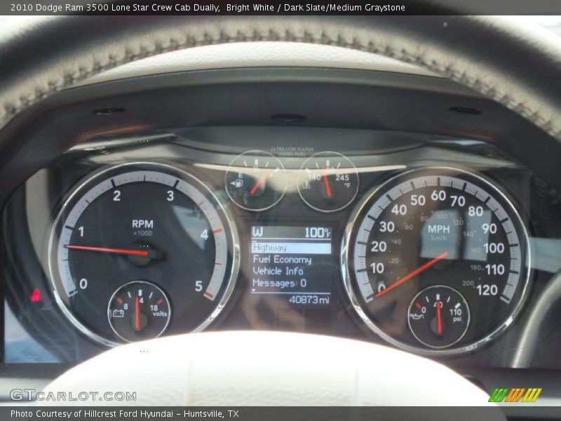  2010 Ram 3500 Lone Star Crew Cab Dually Lone Star Crew Cab Dually Gauges