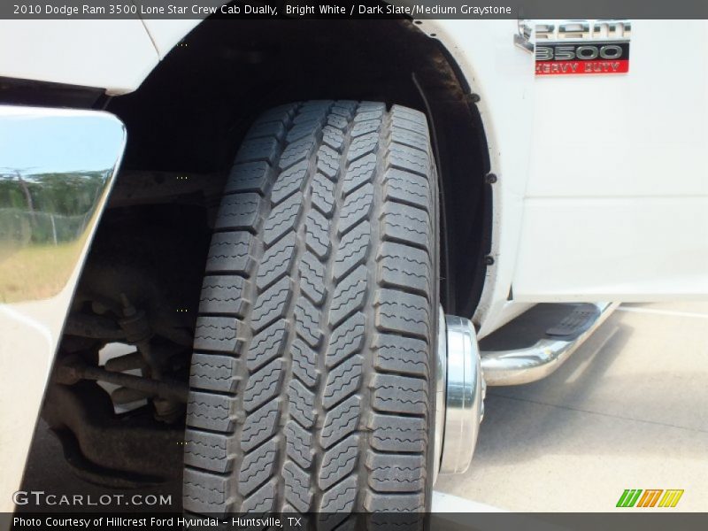 Bright White / Dark Slate/Medium Graystone 2010 Dodge Ram 3500 Lone Star Crew Cab Dually