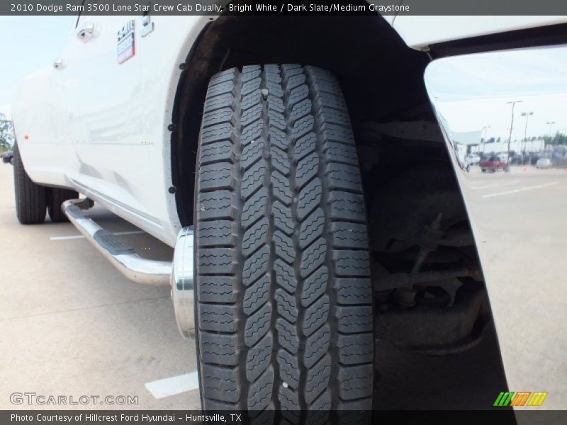 Bright White / Dark Slate/Medium Graystone 2010 Dodge Ram 3500 Lone Star Crew Cab Dually