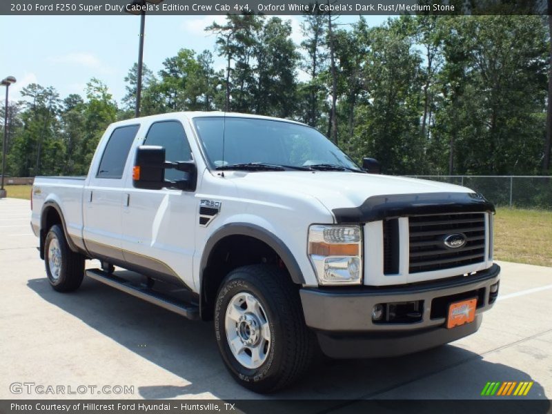 Oxford White / Cabela's Dark Rust/Medium Stone 2010 Ford F250 Super Duty Cabela's Edition Crew Cab 4x4