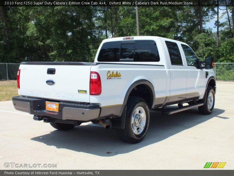 Oxford White / Cabela's Dark Rust/Medium Stone 2010 Ford F250 Super Duty Cabela's Edition Crew Cab 4x4