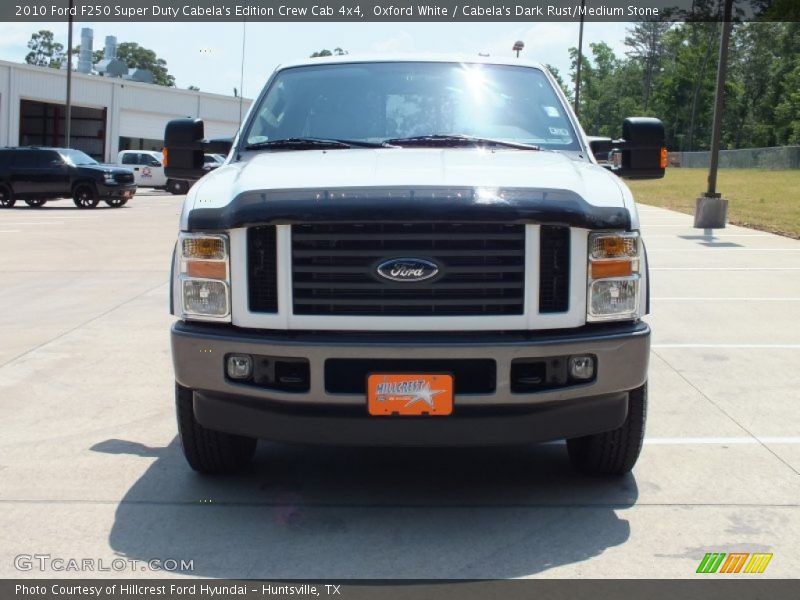 Oxford White / Cabela's Dark Rust/Medium Stone 2010 Ford F250 Super Duty Cabela's Edition Crew Cab 4x4