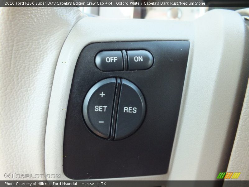 Controls of 2010 F250 Super Duty Cabela's Edition Crew Cab 4x4