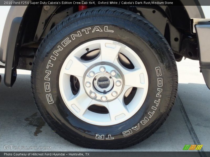 Oxford White / Cabela's Dark Rust/Medium Stone 2010 Ford F250 Super Duty Cabela's Edition Crew Cab 4x4