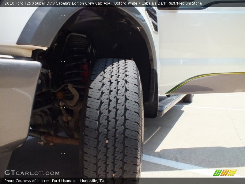 Oxford White / Cabela's Dark Rust/Medium Stone 2010 Ford F250 Super Duty Cabela's Edition Crew Cab 4x4
