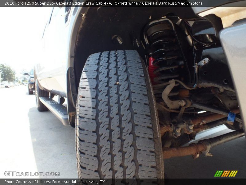 Oxford White / Cabela's Dark Rust/Medium Stone 2010 Ford F250 Super Duty Cabela's Edition Crew Cab 4x4