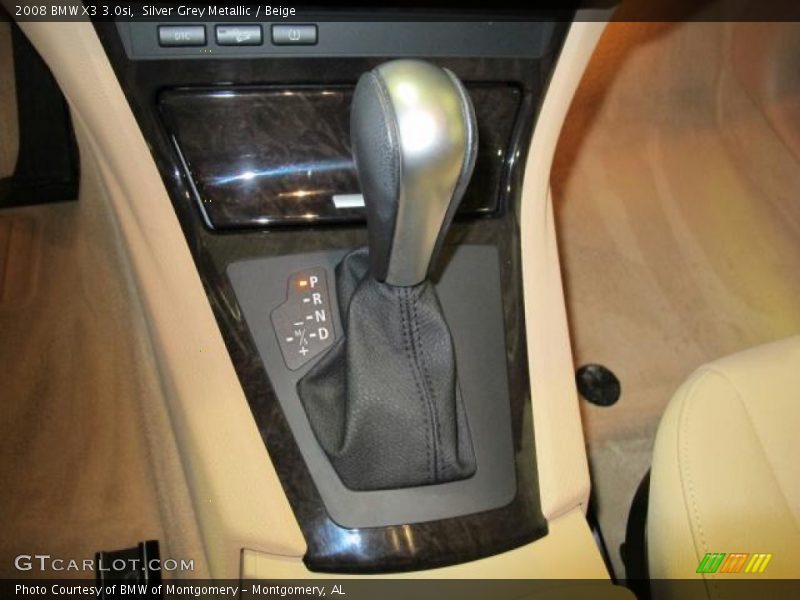 Silver Grey Metallic / Beige 2008 BMW X3 3.0si