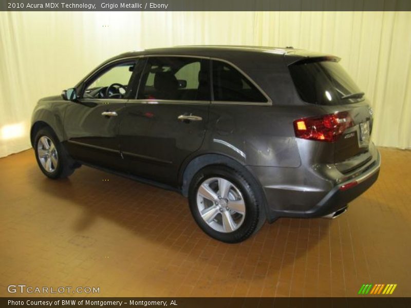 Grigio Metallic / Ebony 2010 Acura MDX Technology