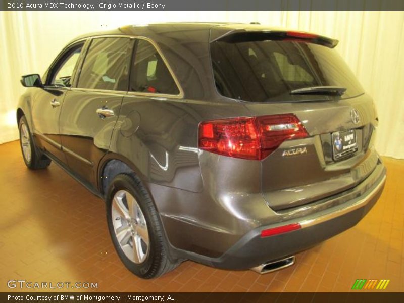 Grigio Metallic / Ebony 2010 Acura MDX Technology