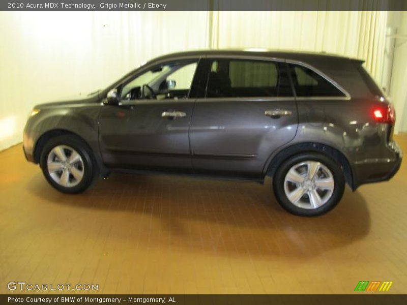 Grigio Metallic / Ebony 2010 Acura MDX Technology
