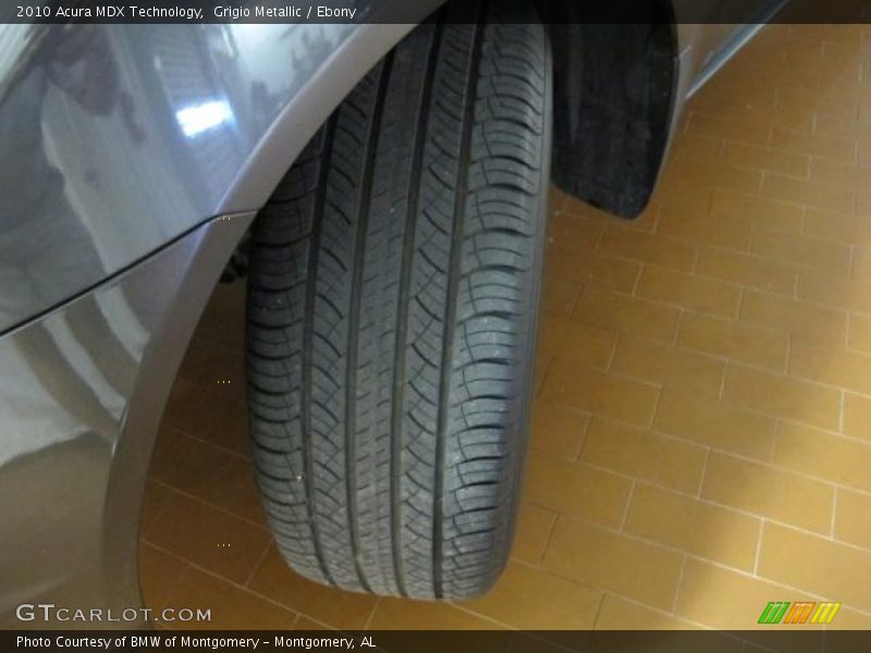 Grigio Metallic / Ebony 2010 Acura MDX Technology