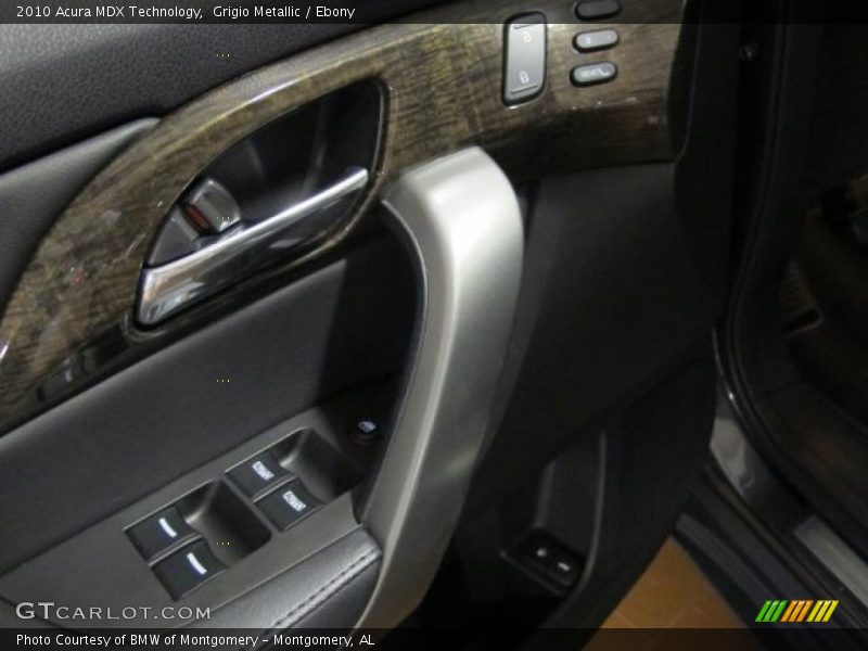 Grigio Metallic / Ebony 2010 Acura MDX Technology