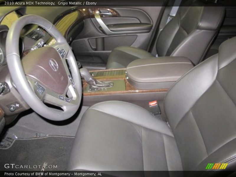 Grigio Metallic / Ebony 2010 Acura MDX Technology
