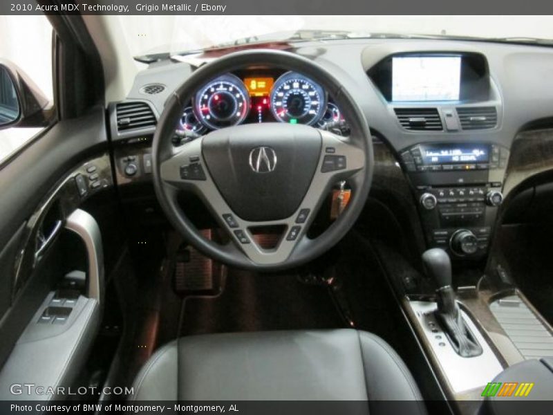 Grigio Metallic / Ebony 2010 Acura MDX Technology