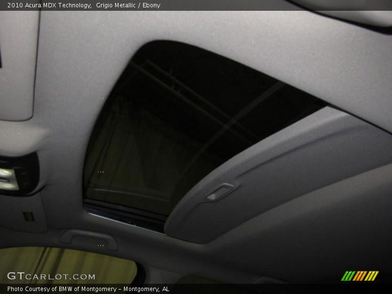 Grigio Metallic / Ebony 2010 Acura MDX Technology