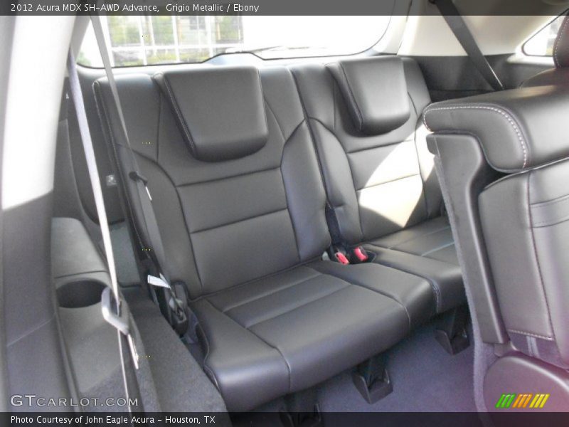 Rear Seat of 2012 MDX SH-AWD Advance