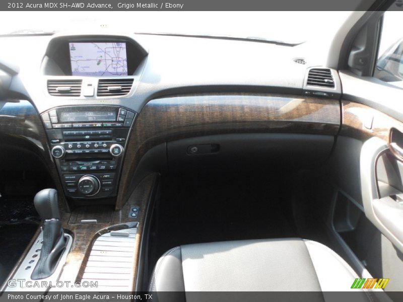 Grigio Metallic / Ebony 2012 Acura MDX SH-AWD Advance