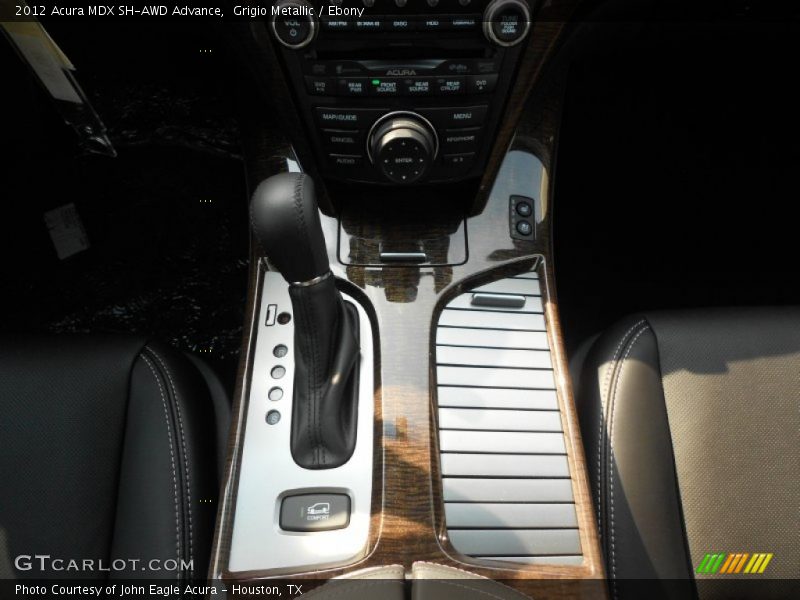Grigio Metallic / Ebony 2012 Acura MDX SH-AWD Advance