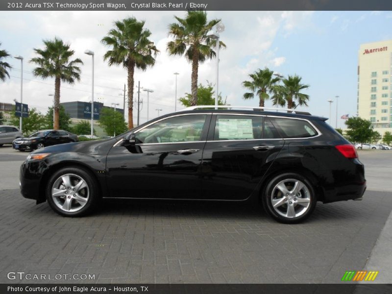  2012 TSX Technology Sport Wagon Crystal Black Pearl