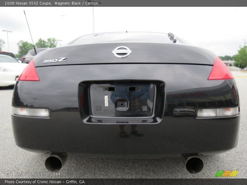 Magnetic Black / Carbon 2008 Nissan 350Z Coupe
