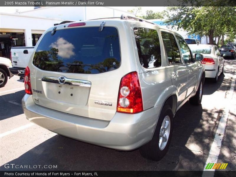 Platinum Metallic / Dark Flint Gray 2005 Mazda Tribute i