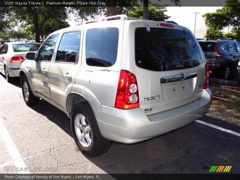 Platinum Metallic / Dark Flint Gray 2005 Mazda Tribute i