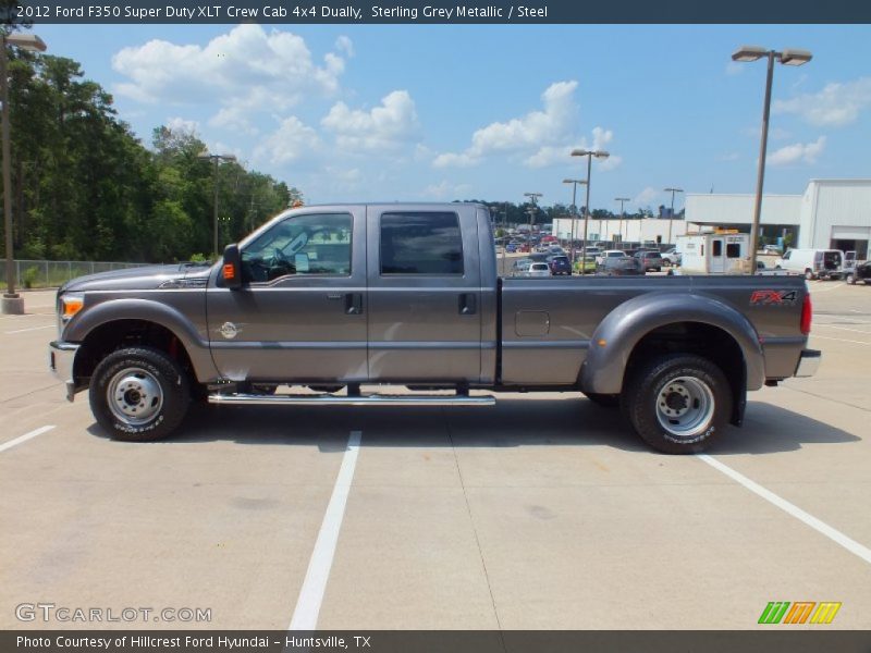  2012 F350 Super Duty XLT Crew Cab 4x4 Dually Sterling Grey Metallic