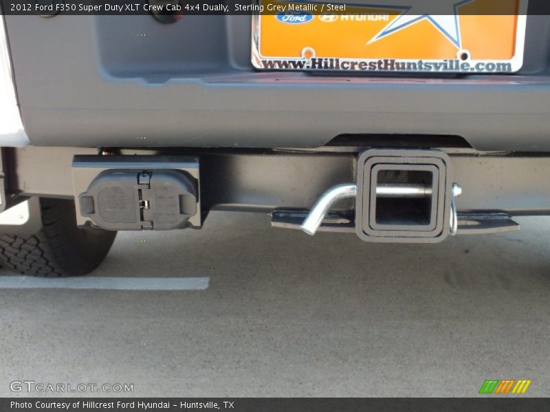 Sterling Grey Metallic / Steel 2012 Ford F350 Super Duty XLT Crew Cab 4x4 Dually