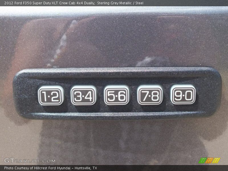 Sterling Grey Metallic / Steel 2012 Ford F350 Super Duty XLT Crew Cab 4x4 Dually