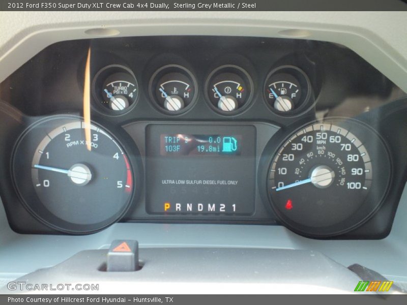  2012 F350 Super Duty XLT Crew Cab 4x4 Dually XLT Crew Cab 4x4 Dually Gauges