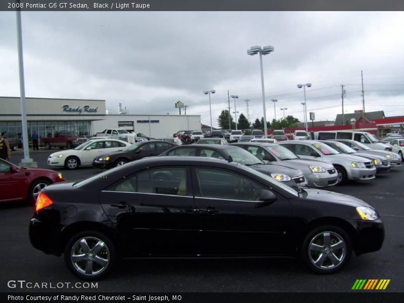 Black / Light Taupe 2008 Pontiac G6 GT Sedan