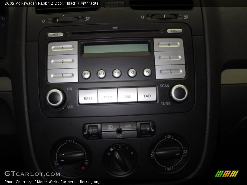 Black / Anthracite 2009 Volkswagen Rabbit 2 Door