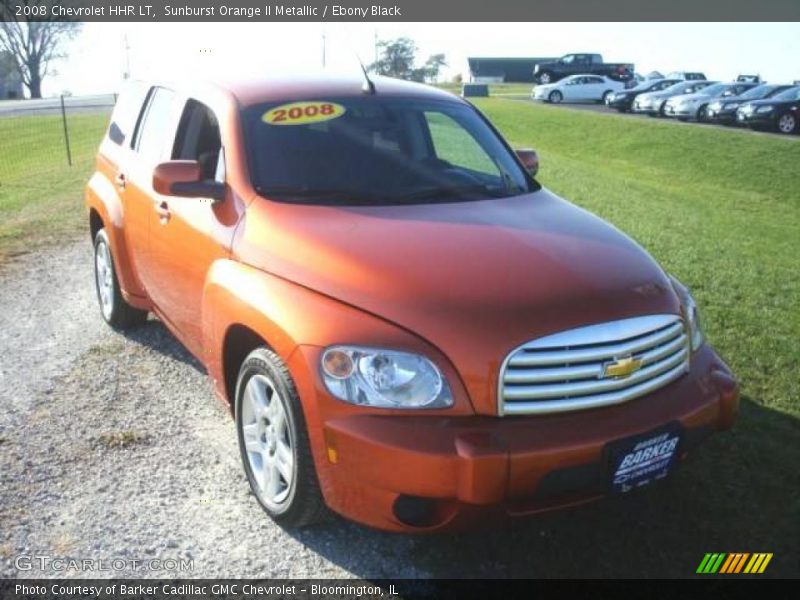 Sunburst Orange II Metallic / Ebony Black 2008 Chevrolet HHR LT