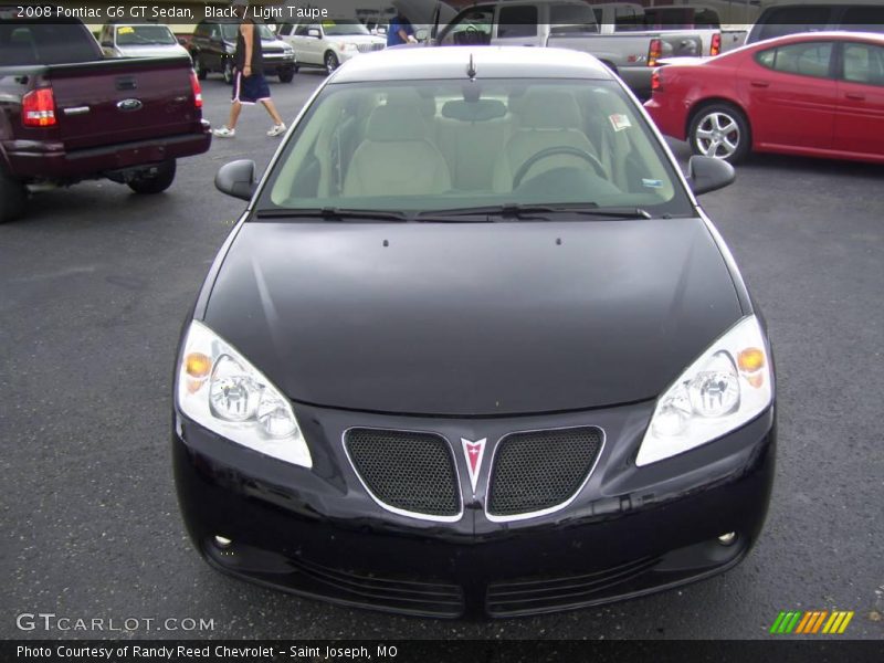 Black / Light Taupe 2008 Pontiac G6 GT Sedan