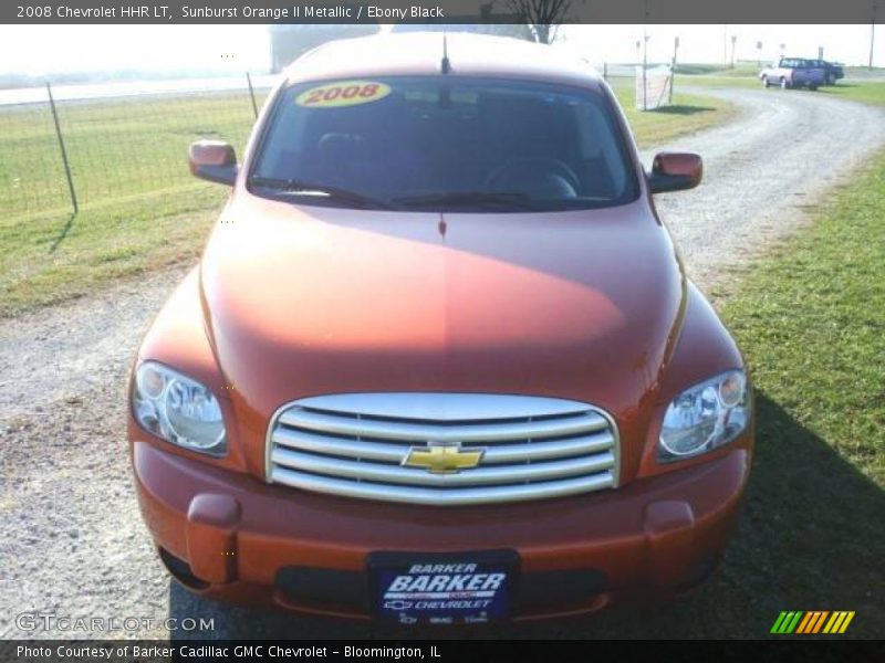 Sunburst Orange II Metallic / Ebony Black 2008 Chevrolet HHR LT