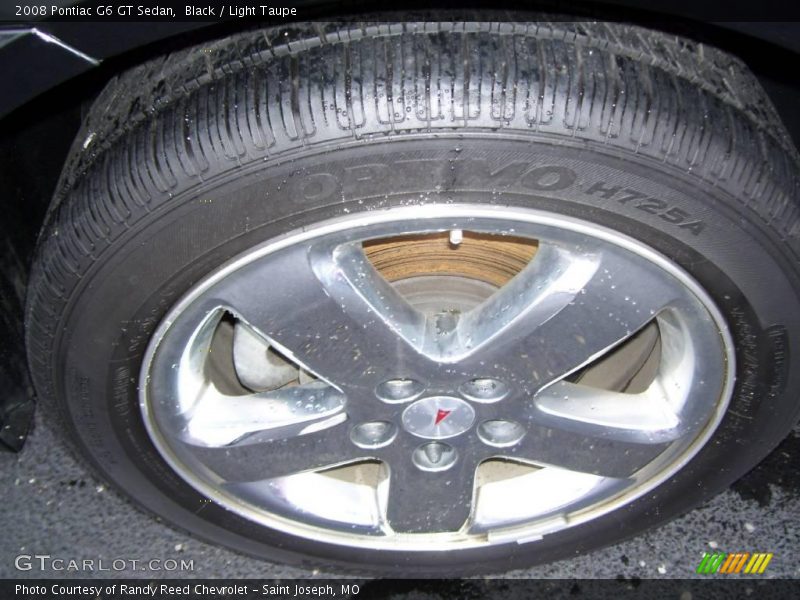 Black / Light Taupe 2008 Pontiac G6 GT Sedan