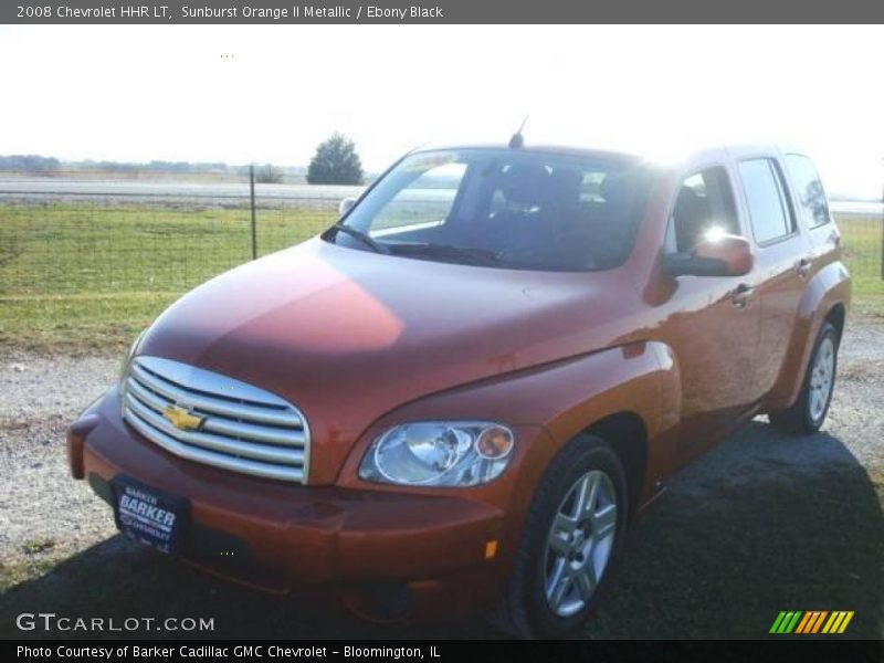 Sunburst Orange II Metallic / Ebony Black 2008 Chevrolet HHR LT