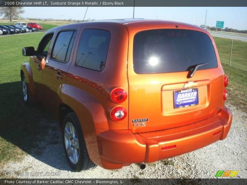 Sunburst Orange II Metallic / Ebony Black 2008 Chevrolet HHR LT