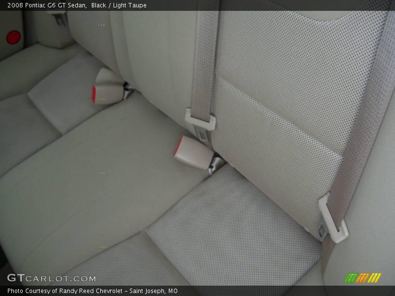 Black / Light Taupe 2008 Pontiac G6 GT Sedan