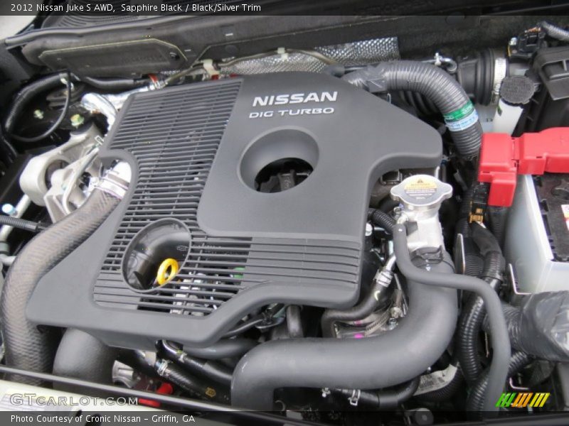 Sapphire Black / Black/Silver Trim 2012 Nissan Juke S AWD